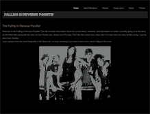 Tablet Screenshot of fallinginreversefansite.weebly.com