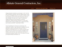Tablet Screenshot of allstategeneralcontractors.weebly.com