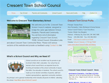 Tablet Screenshot of ctschoolcouncil.weebly.com