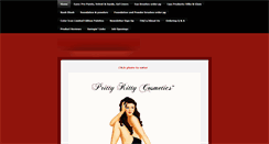 Desktop Screenshot of prittykittycosmetics.weebly.com