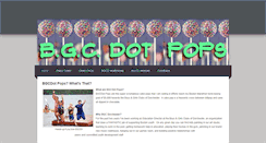 Desktop Screenshot of bgcdotpops.weebly.com