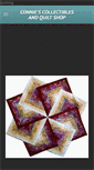 Mobile Screenshot of conniescollectiblesandquilting.weebly.com