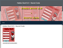 Tablet Screenshot of devilhabbo.weebly.com