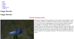 Desktop Screenshot of guppies.weebly.com