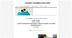 Desktop Screenshot of cookiecrumbsdaycare.weebly.com