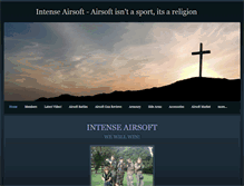 Tablet Screenshot of intenseairsoft.weebly.com