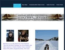 Tablet Screenshot of chenil-makamic-alaskan-husky.weebly.com