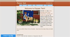 Desktop Screenshot of pioneertackshow.weebly.com
