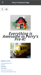 Mobile Screenshot of perrypreschool.weebly.com