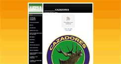 Desktop Screenshot of cazadores.weebly.com