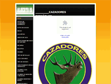 Tablet Screenshot of cazadores.weebly.com