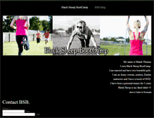 Tablet Screenshot of blacksheepbootcamp.weebly.com