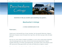 Tablet Screenshot of beachwalkerscottage.weebly.com