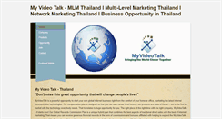 Desktop Screenshot of myvideotalk-thailand.weebly.com