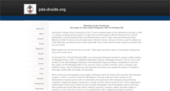 Desktop Screenshot of pdx-druids.weebly.com