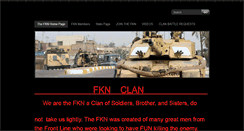 Desktop Screenshot of fknclan.weebly.com