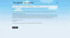 Desktop Screenshot of gamersforlifeza.weebly.com