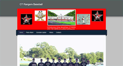 Desktop Screenshot of ctrangersbaseball.weebly.com