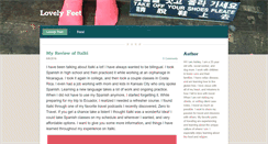 Desktop Screenshot of lovelyfeet.weebly.com