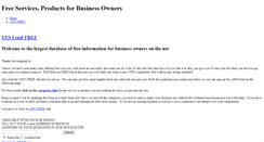 Desktop Screenshot of freebusinessservices.weebly.com