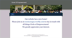 Desktop Screenshot of circleofempowerment.weebly.com