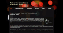 Desktop Screenshot of citaconlosclasicos.weebly.com