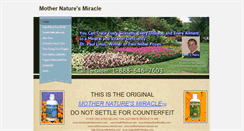 Desktop Screenshot of mothernatures-miracle.weebly.com