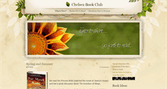 Desktop Screenshot of chelseabookclub.weebly.com