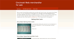 Desktop Screenshot of cincinnatiredsitems4sale.weebly.com
