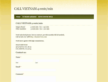 Tablet Screenshot of callvietnam2c.weebly.com