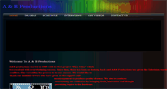 Desktop Screenshot of abtvproductions.weebly.com
