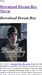 Mobile Screenshot of download-dreamboy-movie.weebly.com