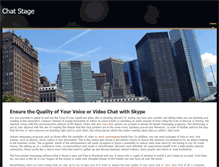 Tablet Screenshot of chatstage28.weebly.com