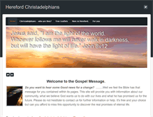 Tablet Screenshot of herefordchristadelphians.weebly.com