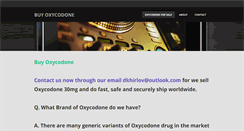 Desktop Screenshot of buyoxycodone30.weebly.com