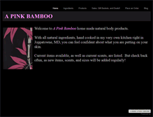 Tablet Screenshot of apinkbamboo.weebly.com