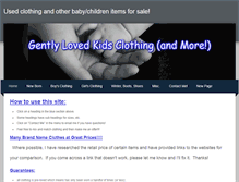 Tablet Screenshot of gentlyloved.weebly.com