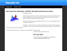 Tablet Screenshot of chlamydiatest.weebly.com