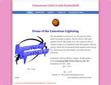 Tablet Screenshot of limestonegba.weebly.com