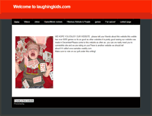 Tablet Screenshot of laughingkids.weebly.com