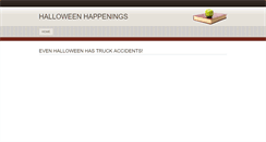 Desktop Screenshot of easyhalloweenrecipes.weebly.com