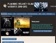 Tablet Screenshot of flaminghelmetclan.weebly.com