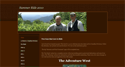 Desktop Screenshot of 2010ride.weebly.com