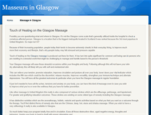 Tablet Screenshot of masseursinglasgow.weebly.com