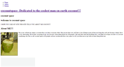 Desktop Screenshot of coconutspace.weebly.com