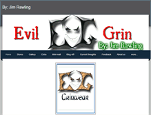 Tablet Screenshot of evilgrin.weebly.com