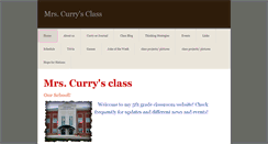 Desktop Screenshot of currysclass.weebly.com