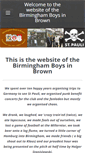 Mobile Screenshot of birminghamboysinbrown.weebly.com