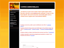 Tablet Screenshot of correcaminosmadrid.weebly.com