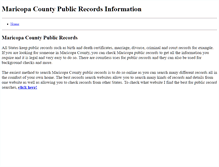 Tablet Screenshot of maricopacountypublicrecords.weebly.com